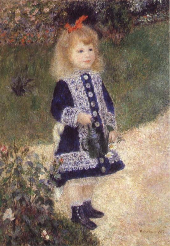 Pierre-Auguste Renoir Girl with trida china oil painting image